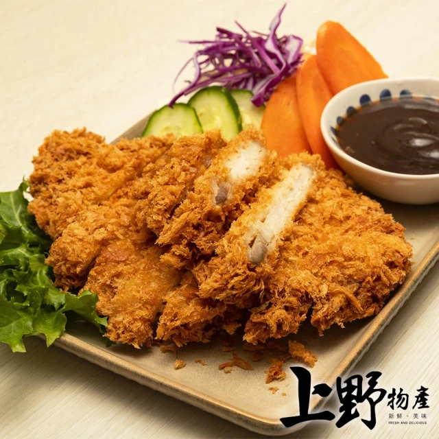 【上野物產】厚切日式酥脆大豬排 x20片(170g±10%/片)