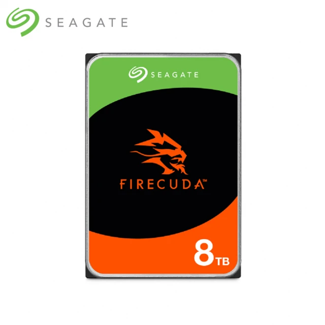 【SEAGATE 希捷】火梭魚 FireCuda 8TB 3.5吋桌上型高效硬碟(ST8000DX001)