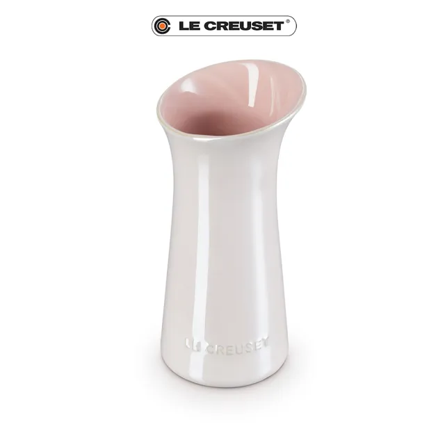 Le Creuset 瓷器珠光薔薇花瓶500ml 珠光粉 Momo購物網