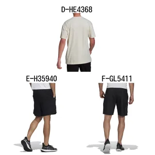 【adidas 愛迪達】圓領T恤短袖 運動短褲 延續款TF SS 男女 A-GM5037 B-HF2482 精選六款