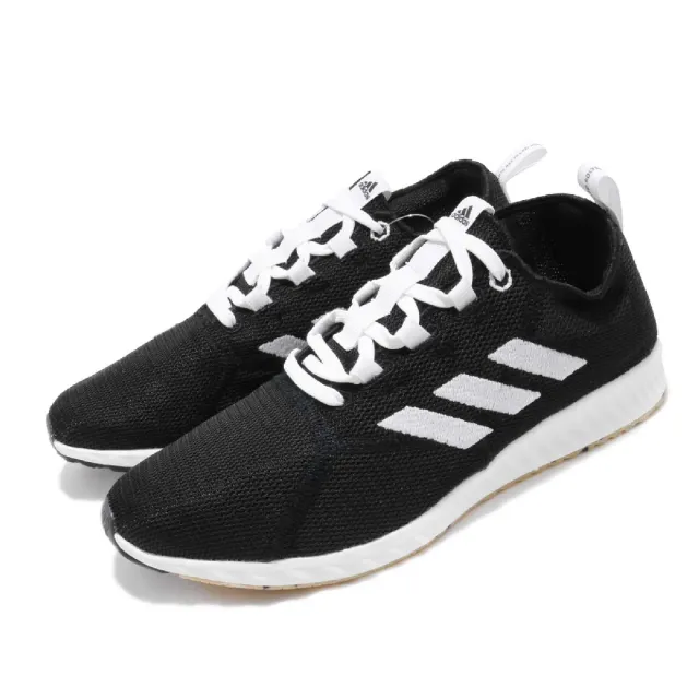 【adidas 愛迪達】慢跑鞋 EPM Run W 黑 白 女鞋 針織鞋面 馬牌輪胎大底 愛迪達 運動鞋 襪套式(BD7089)