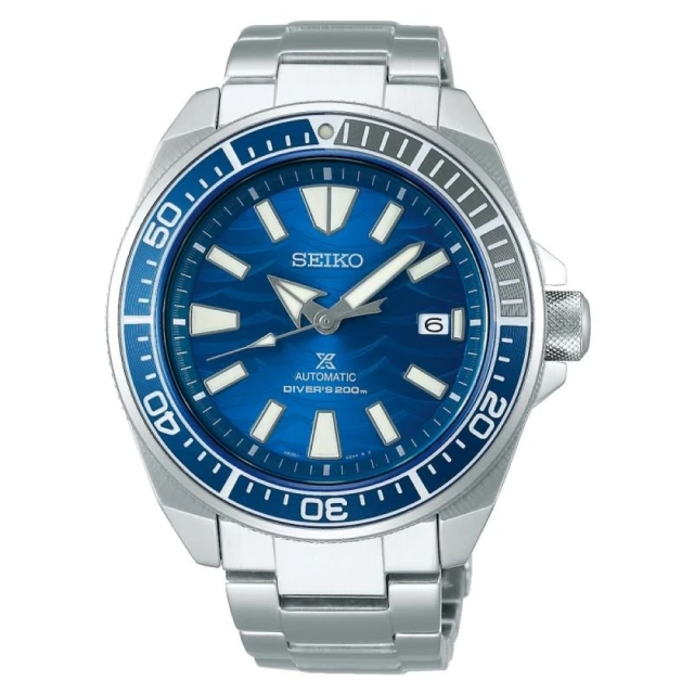 【SEIKO 精工】Prospex 200米 愛海洋 特別版大白鯊機械錶43.8mm(4R35-03G0B SRPD23J1)