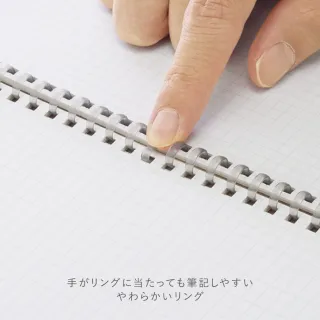 【KOKUYO】ME 軟線圈筆記本50枚 5mm方格(A5)