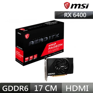 Radeon RX 6400 AERO 4G AMD顯示卡