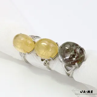 【JA-ME】天然水晶戒指(款式任選)