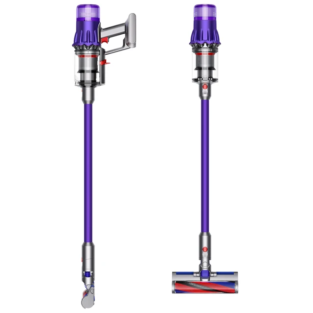 【dyson 戴森】Digital Slim Fluffy Extra SV18 輕量無線吸塵器(紫色 全配組)