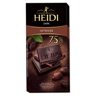 【瑞士赫蒂】即期品75%黑巧克力80g(萬聖節必buy)