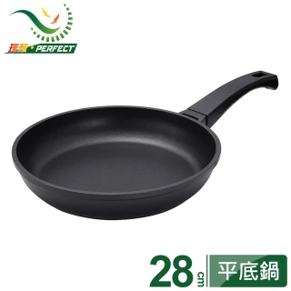 日式黑金鋼平煎鍋-28cm單把無蓋(台灣製造)