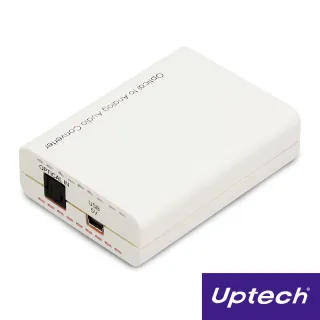 【Uptech】數位光纖轉類比音源轉換器(AC100)