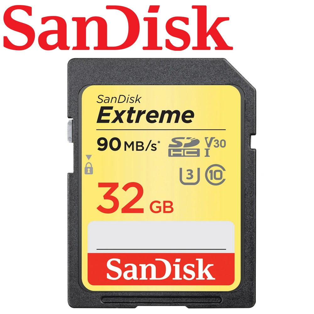 32GB 90MB/s Extreme SDHC SD UHS-I V30 U3 記憶卡(平輸)