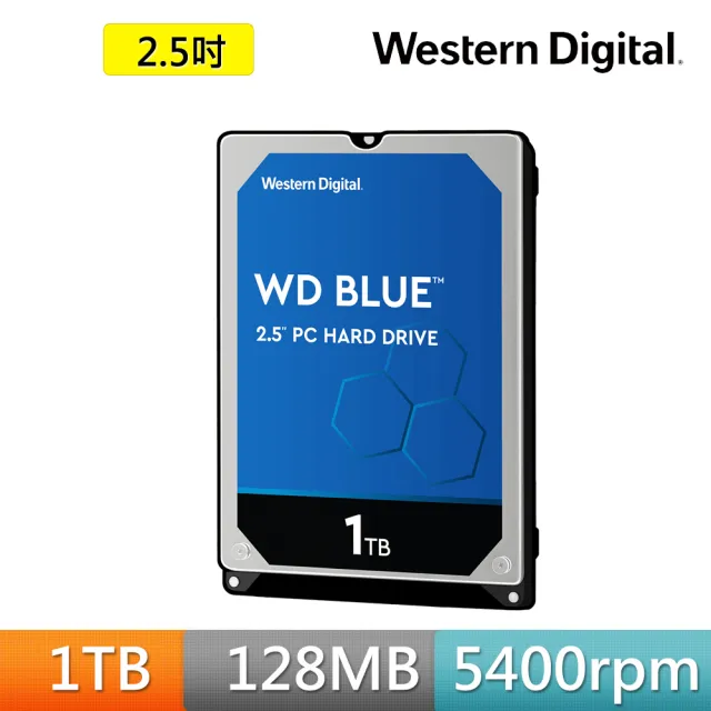 WD 威騰】藍標1TB 2.5吋桌上型內接硬碟(WD10SPZX) - momo購物網- 好評 