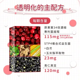 【MIHONG米鴻生醫】專利蔓越莓複方益生菌 x4包(蔓越莓/每克含有至少180mg的總花青素)