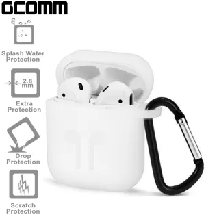 【GCOMM】Apple AirPods 藍芽耳機增厚保護套 半透明(GCOMM AirPods 保護套)