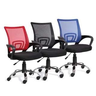 【IDEA】高密度彈力極透氣網布電腦椅/辦公椅/書桌椅(三色任選)