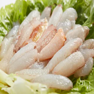 【華得水產】船凍蟹管肉8包組(100g土10%/包)