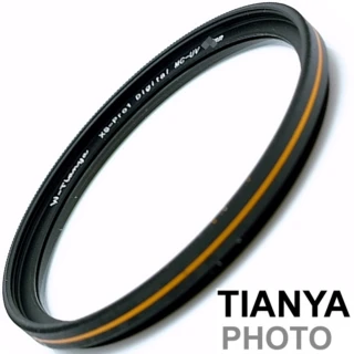 【Tianya天涯】金邊薄框18層多層鍍膜MC-UV濾鏡58mm保護鏡58mm濾鏡T18P58G(鏡頭保護鏡 UV濾鏡)