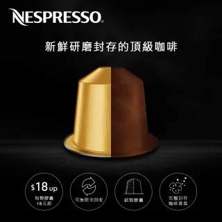 【Nespresso】Origin Lungo雙層陶瓷杯組(內含2只 Lungo 雙層陶瓷咖啡杯_180ml)