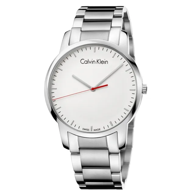 【Calvin Klein】CK簡單風格計時腕錶42mm(K2G2G1Z6)