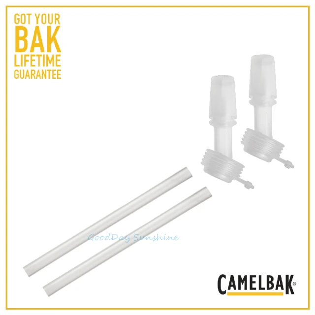 【CAMELBAK】eddy+ 兒童系列 咬嘴吸管組含2咬嘴及2吸管 白(CB2298101000 配件)