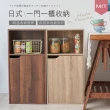 【Ashley House】MIT台灣製造-日系簡約風三格一門櫃三層收納櫃