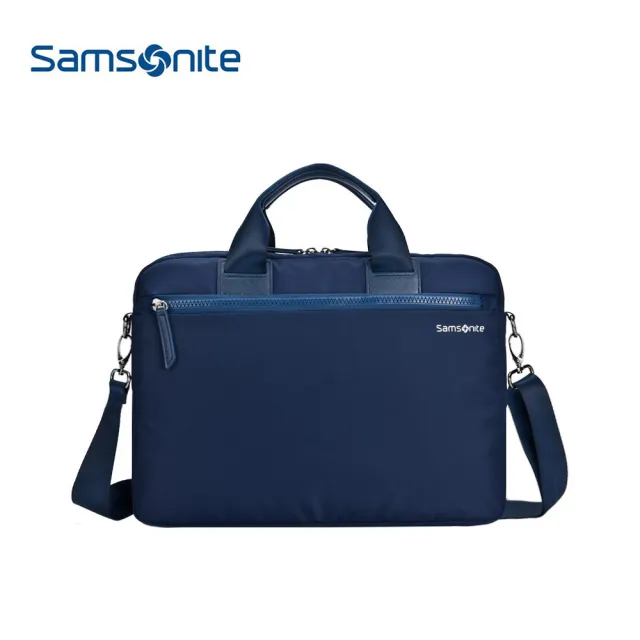 【Samsonite 新秀麗】DENDI-ICT BP5*002-13.3吋 筆電手提包 附肩背帶(電腦包)