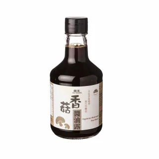 【菇王】香菇醬油露 300mlx3(全素/常備調味料/家庭料理)