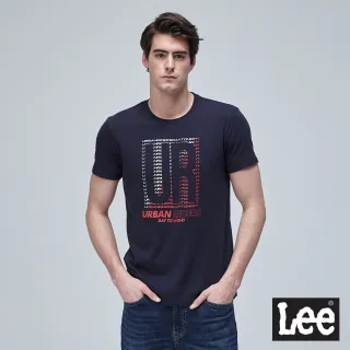 【Lee】雙色UR印刷 男短袖T恤(URBAN RIDERS 系列)