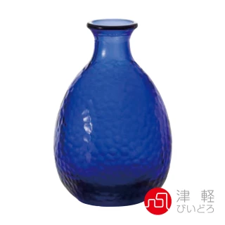 日本津輕耐熱清酒壺260ml(藍)