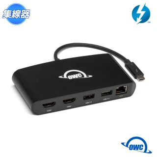 【OWC】Thunderbolt 3 mini Dock 擴充裝置(HDMI 2.0  Gigabit 網路  USB3  USB2)