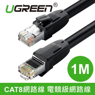 【綠聯】1M CAT8網路線(25Gbps電競級網路線)