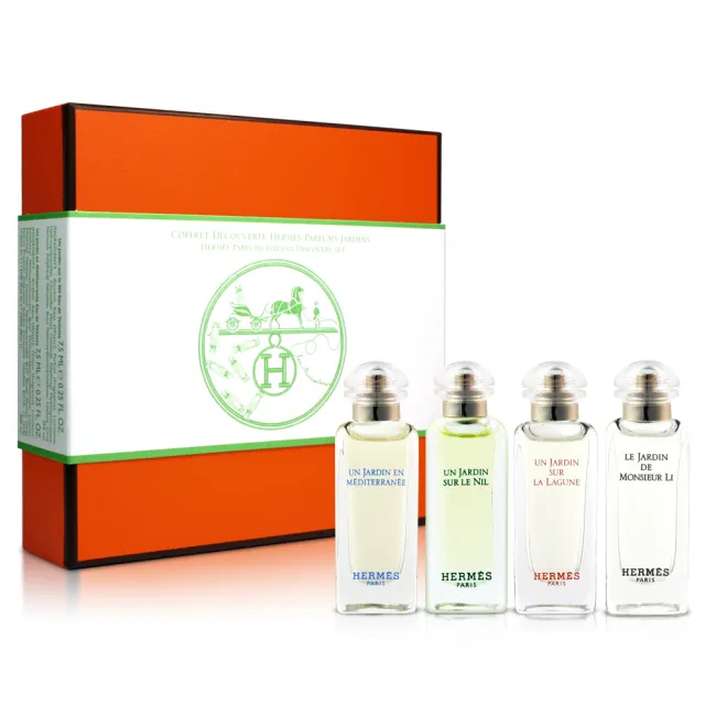 Hermes 愛馬仕 花園系列香水禮盒四入組 平行輸入 Momo購物網