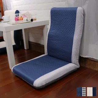 【台客嚴選】簡約日式高背舒適和室椅 可五段式調整 輕巧好收納(2色可選)