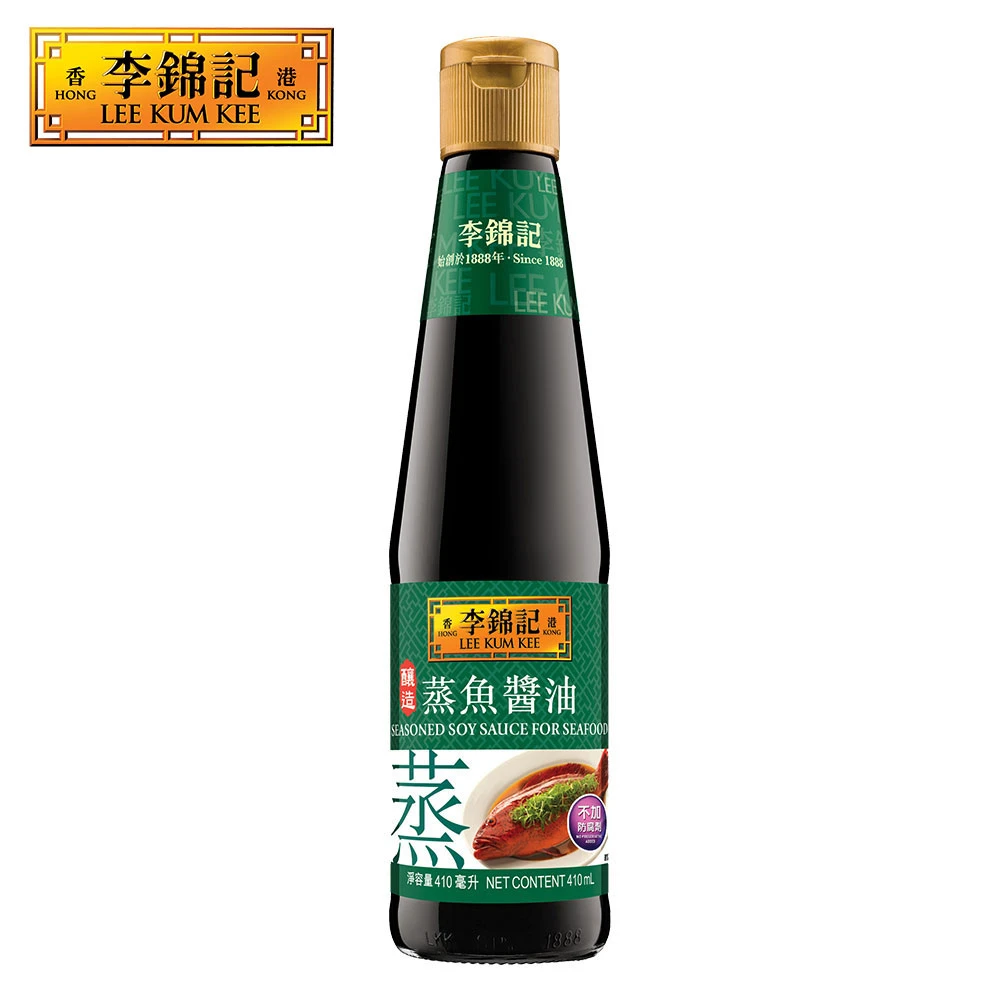 【李錦記】蒸魚醬油 410ml(提鮮提味蒸魚最佳選擇)