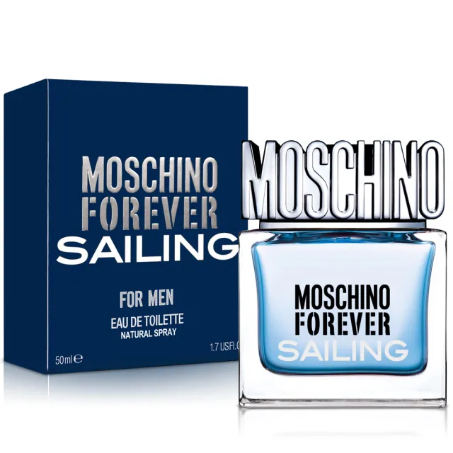 【MOSCHINO】揚帆男性淡香水50ml(原廠公司貨)