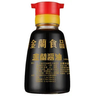 【金蘭食品】桌上瓶醬油148ml
