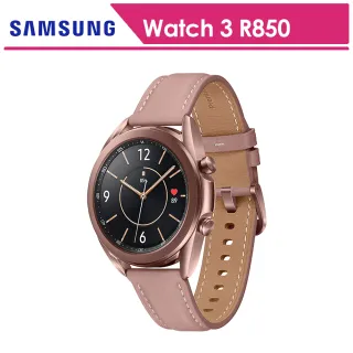 【SAMSUNG 三星】Galaxy watch 3 41mm 藍牙 不鏽鋼 智慧手錶手錶  SM-R850