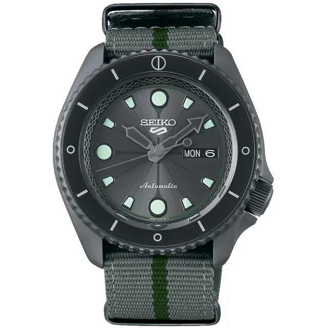 Seiko 精工 5 Sports 限量珍藏火影忍者聯名機械錶 42 5mm 鹿丸 4r36 09g0h Srpf75k1 Momo購物網 好評推薦 23年1月