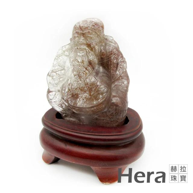 HERA 赫拉 ll現貨ll紅髮晶/鈦晶財神擺件(現貨瘋搶中)