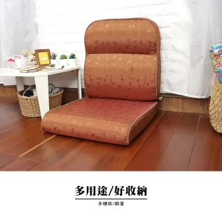 【台客嚴選】小步舞曲緹花L型沙發實木椅墊 坐墊 沙發墊 木椅墊 可拆洗(3入 5色可選)
