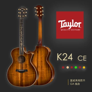 【Taylor】Koa系列-K24ce 民謠吉他  含原廠琴盒  贈原廠肩帶  公司貨保固(K24ce)