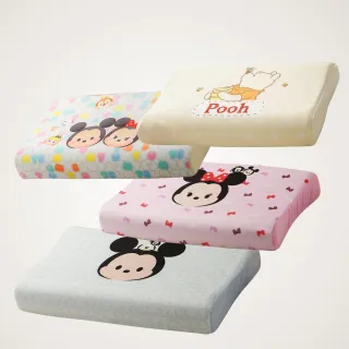 【Disney 迪士尼】兒童天然乳膠枕頭3-6歲 米奇 松松(平輸品)