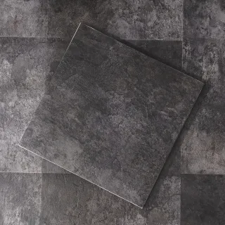 【樂嫚妮】台灣製 DIY自黏式大理石 質感石紋地板貼 PVC塑膠地板 防滑耐磨 自由裁切 36片/1坪