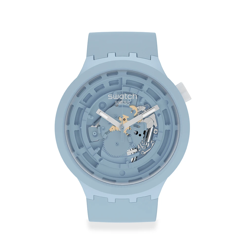 生物陶瓷BIG BOLD系列手錶C-BLUE 粉藍(47mm)