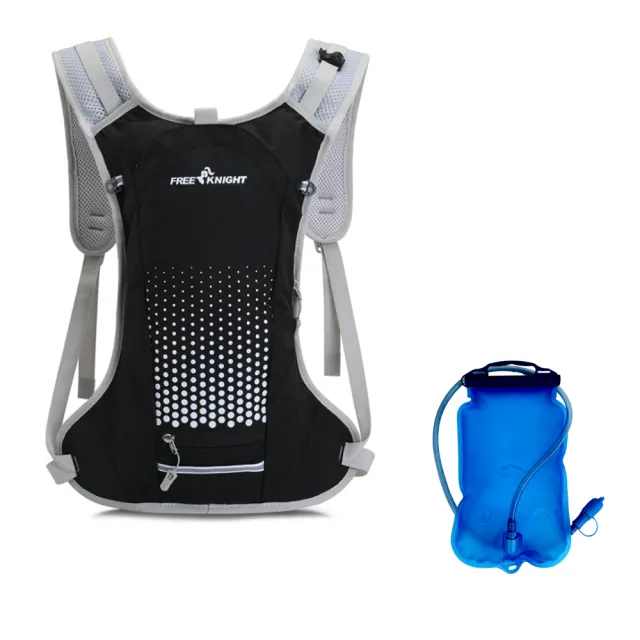 【PUSH!】戶外休閒用品騎行水袋包雙肩背包徒步補水包登山包配2L水袋(U64-2)