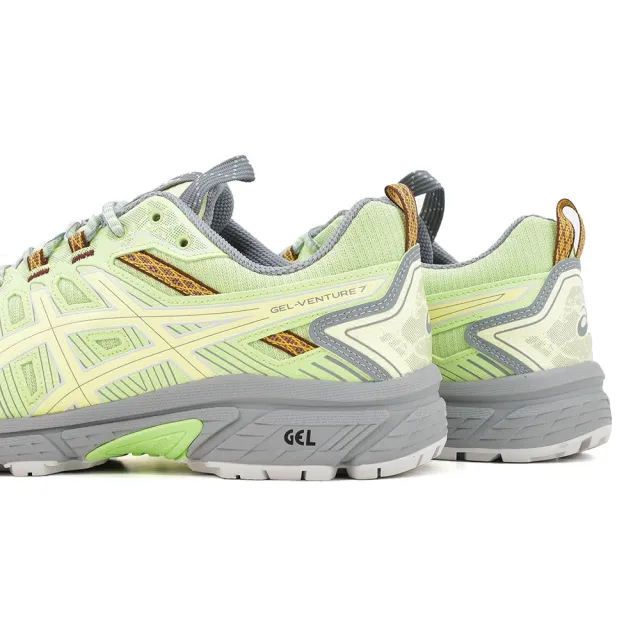 【asics 亞瑟士】HN1-S GEL-VENTURE 7 螢光綠(1201A195-300)