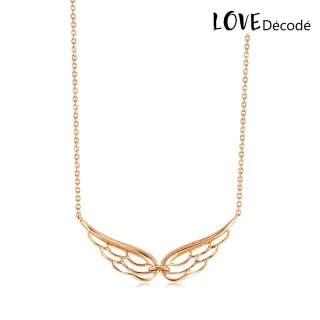 【PROMESSA】愛情密語 天使之翼 18K金鑽石項鍊