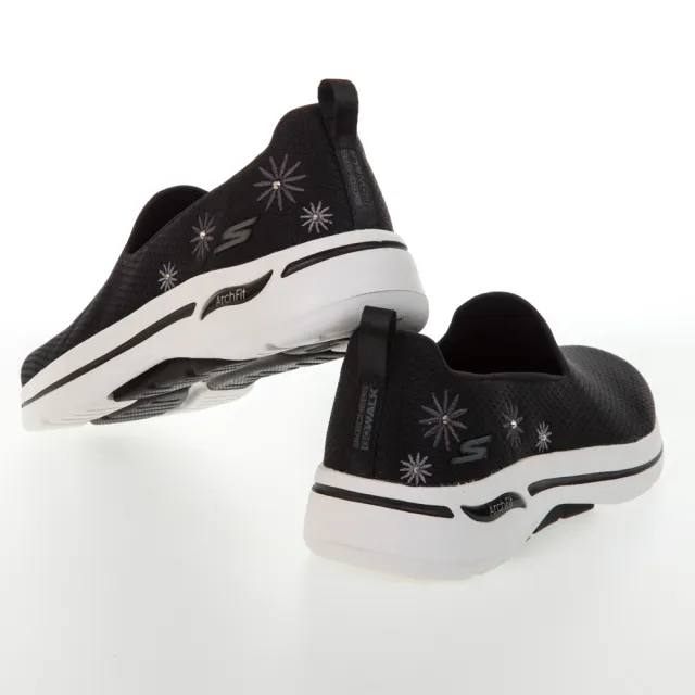 【SKECHERS】女鞋 健走系列 GOWALK ARCH FIT(124402BKW)