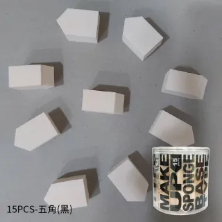 【日本 SHO-BI】時尚多邊立體化妝海棉(15PCS/17PCS)