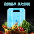 【Jo Go Wu】迷你急凍保冰磚-小款358gx2入(冰袋/保冷劑/凍磚/釣魚/保鮮/冰塊磚)