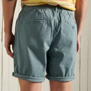 【Superdry】男裝 休閒短褲 SUNSCORCHED CHINO SHORT(綠)
